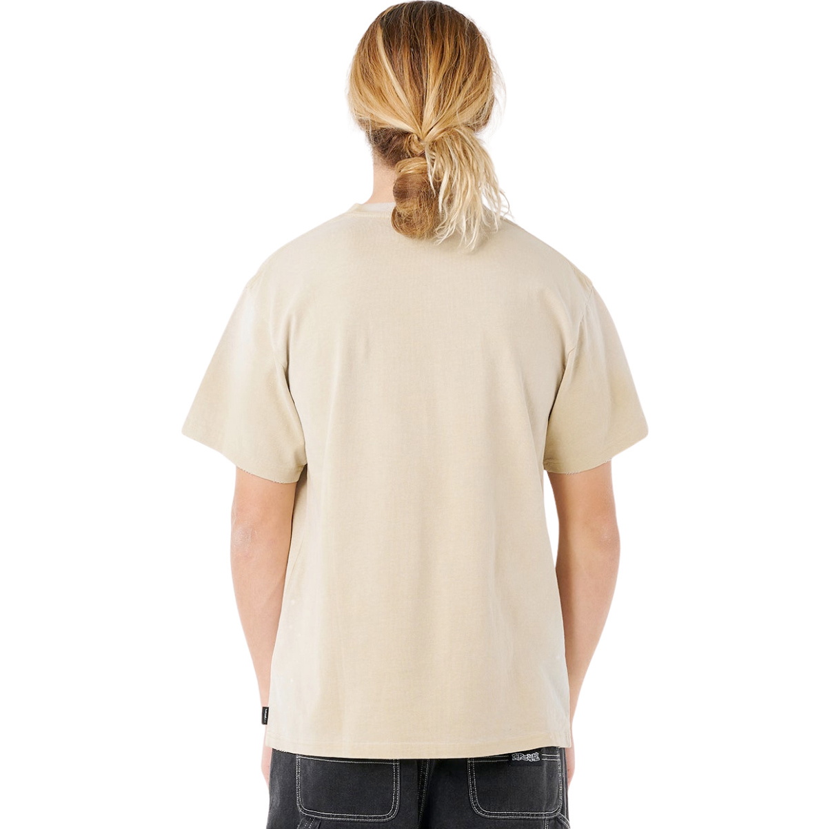 2025 Rip Curl Männer Medina Distressed Tee 0TKMTE - Khaki Sand